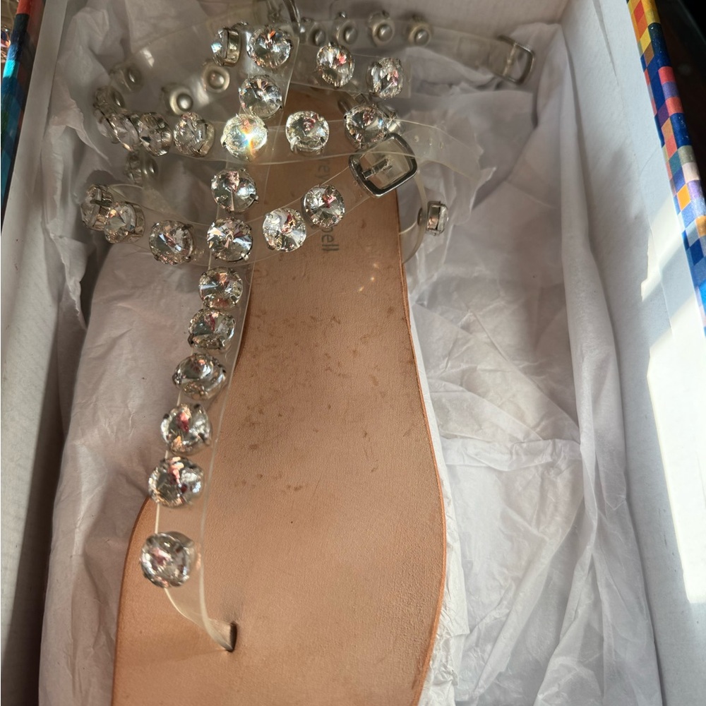 Jeffrey Campbell Crystal Embellished Sandals Emeline